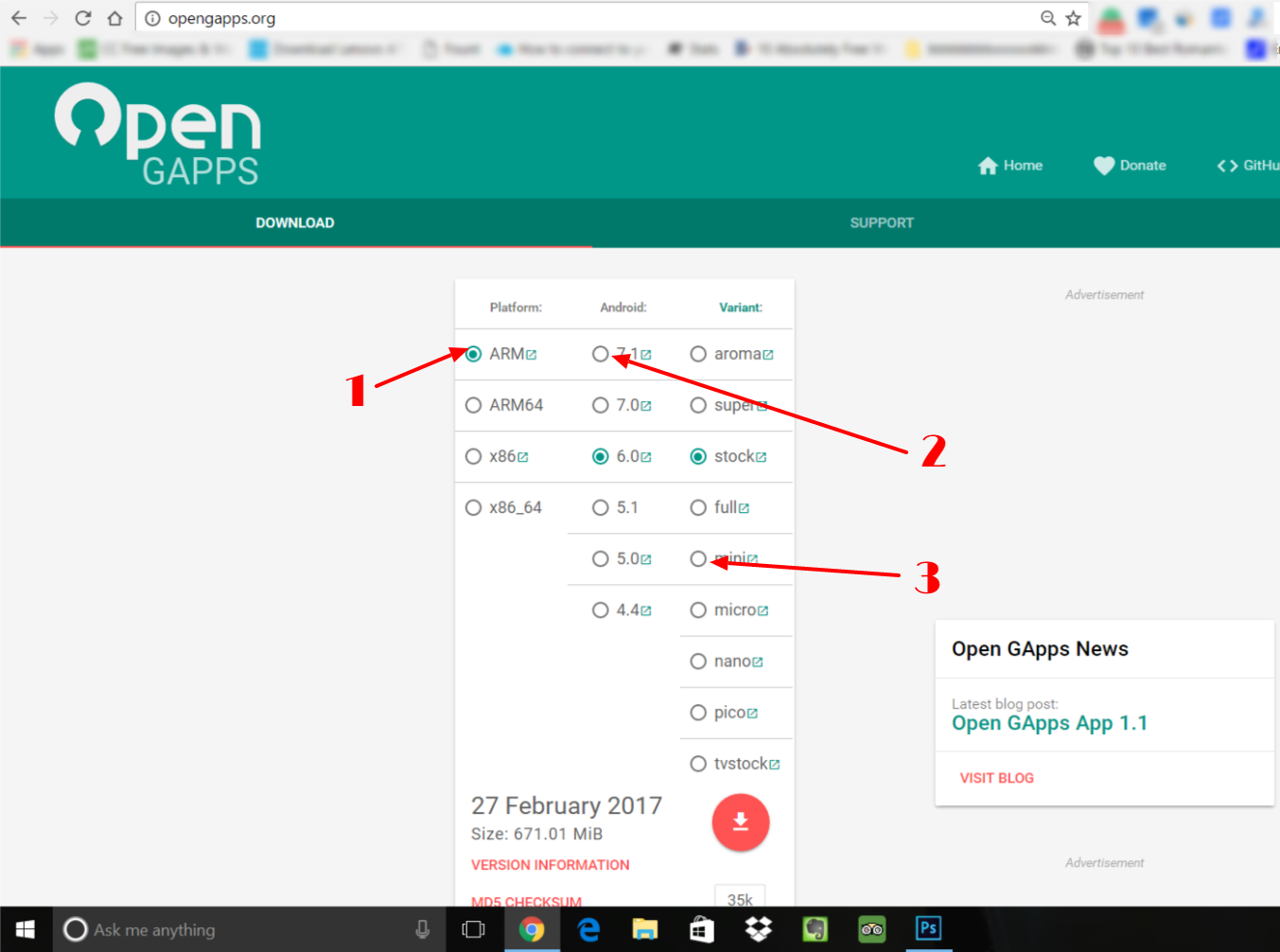 How To Download Right GApps Pack From OpenGApps