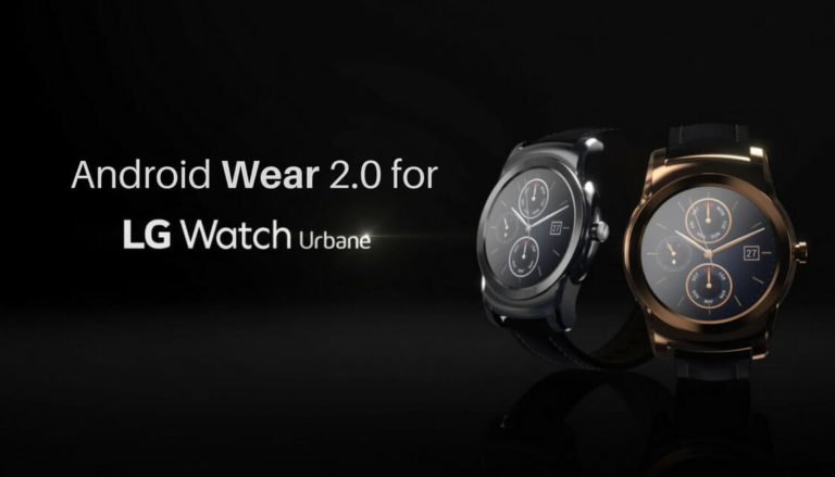 Android Wear 2.0 on LG Watch Urbane