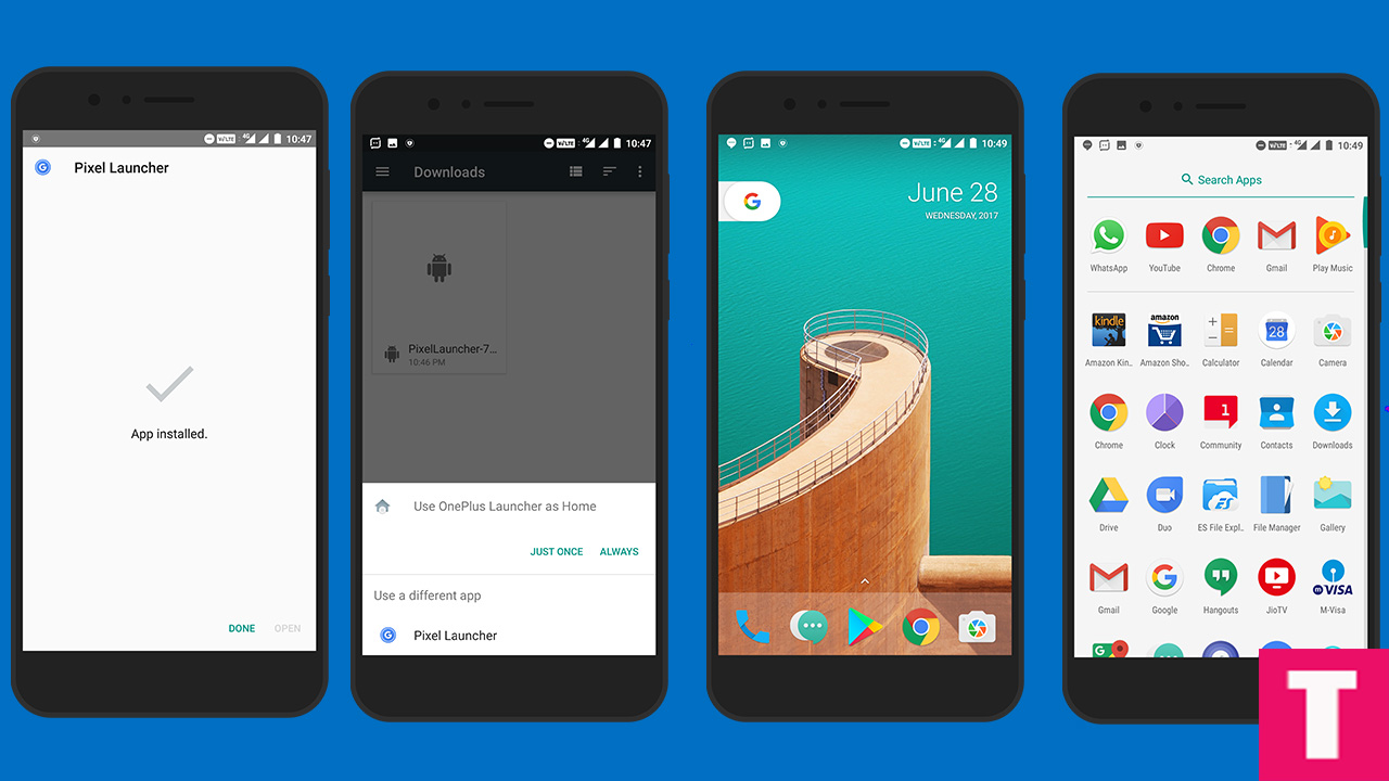 Download Install the Google Pixel Launcher