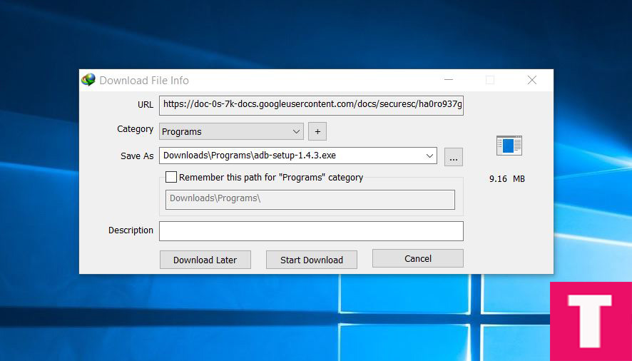 adb fastboot download windows 10