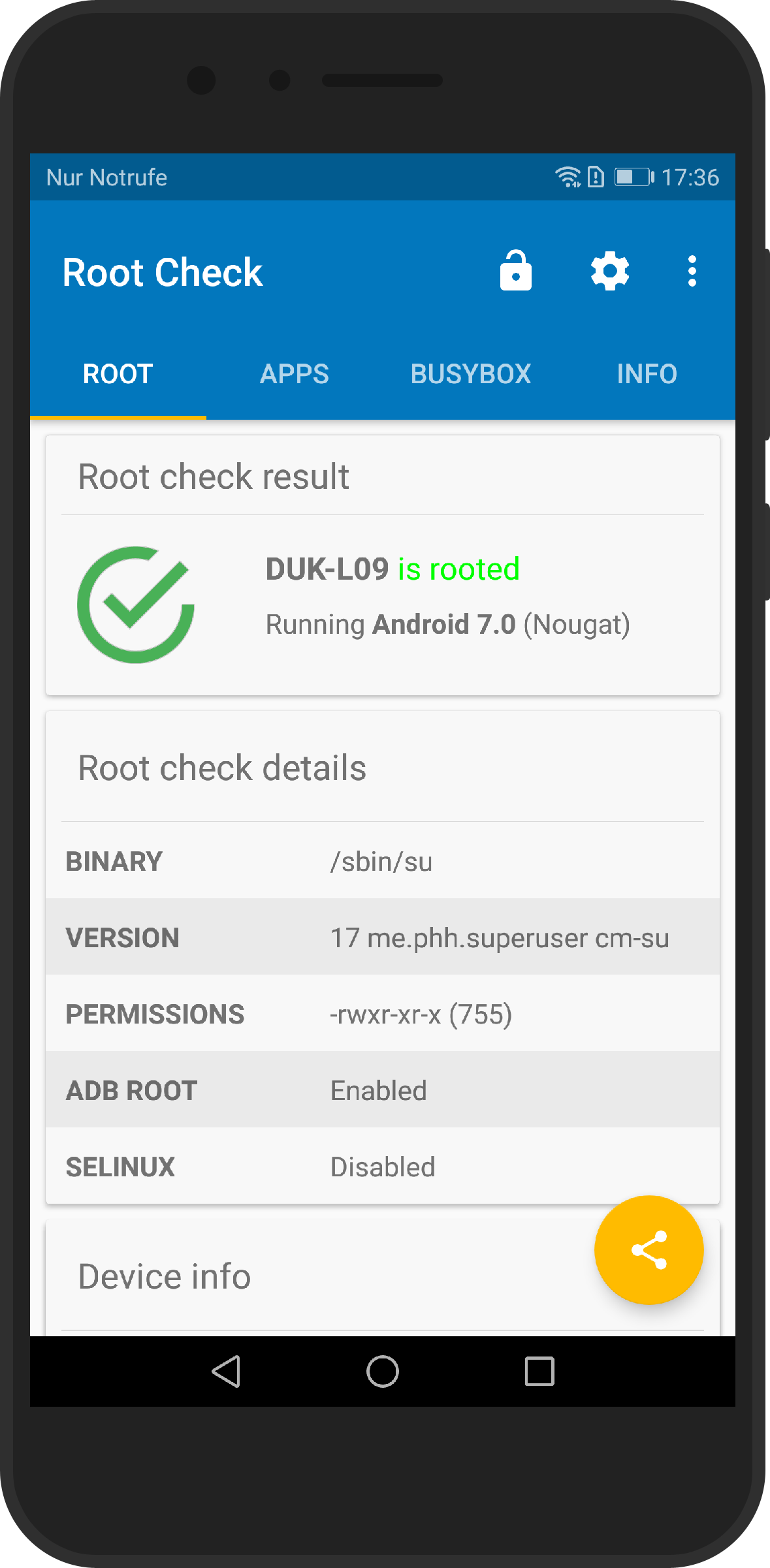 Honor P8 Pro rooted