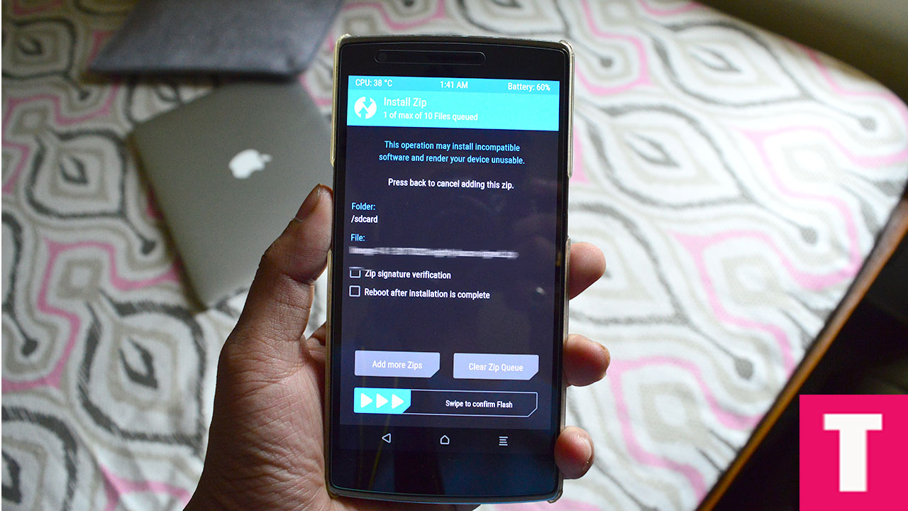 Install Zip TWRP