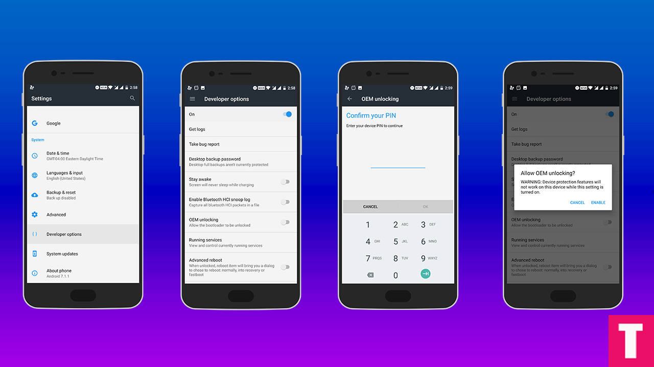 OnePlus OEM Unlocking