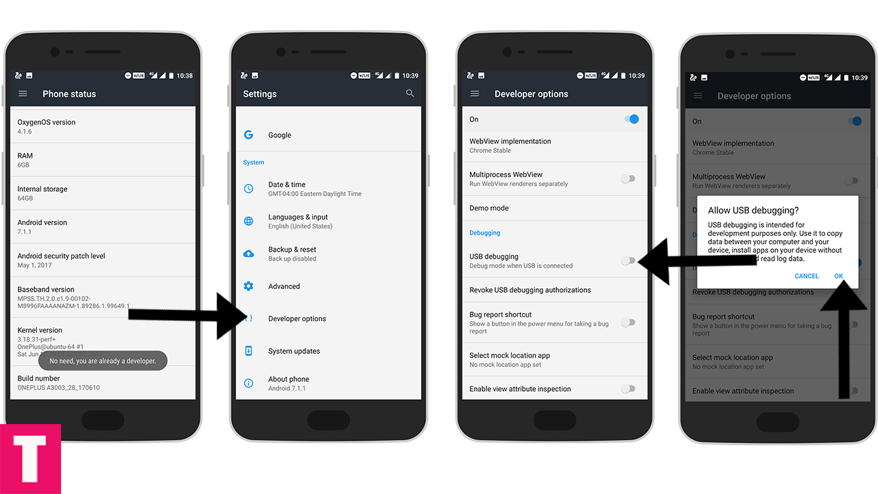 Manually Update Zte Axon 7 017g To B05 Android 7 1 1 Nougat