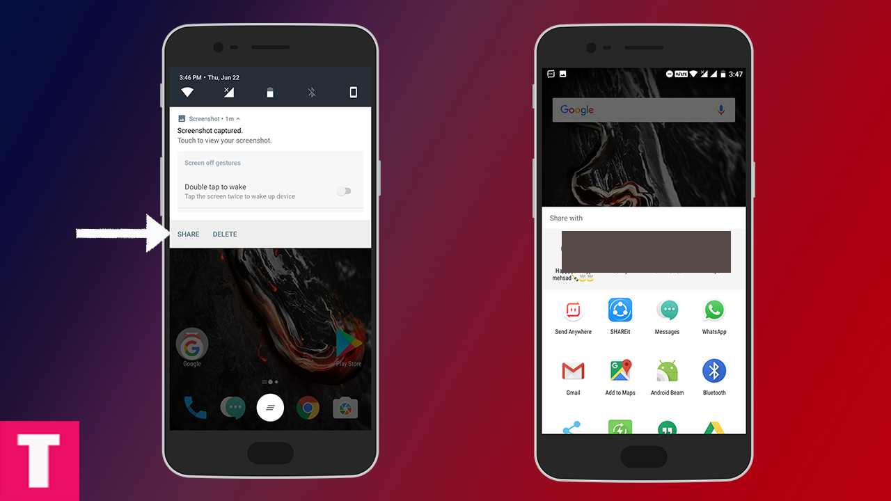 How to take  edit and share a screenshot on OnePlus 6  With Images  - 47