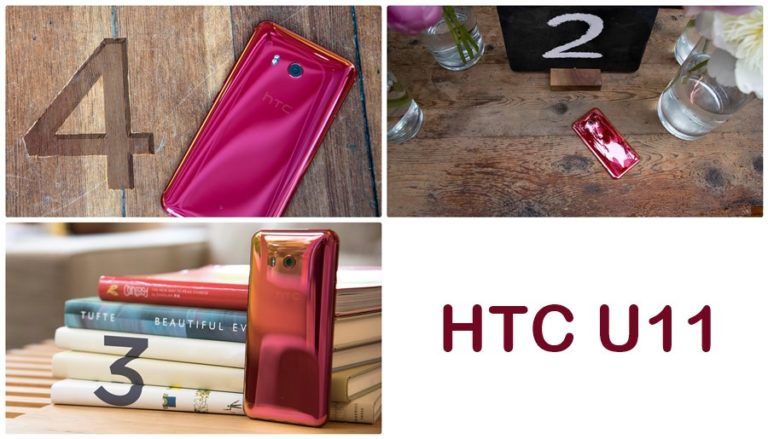 HTC U11 in Red Color