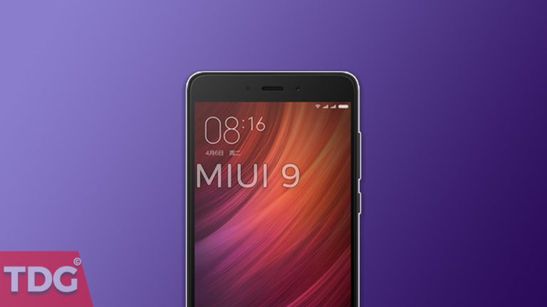 MIUI 9 China ROM for Redmi Note 4