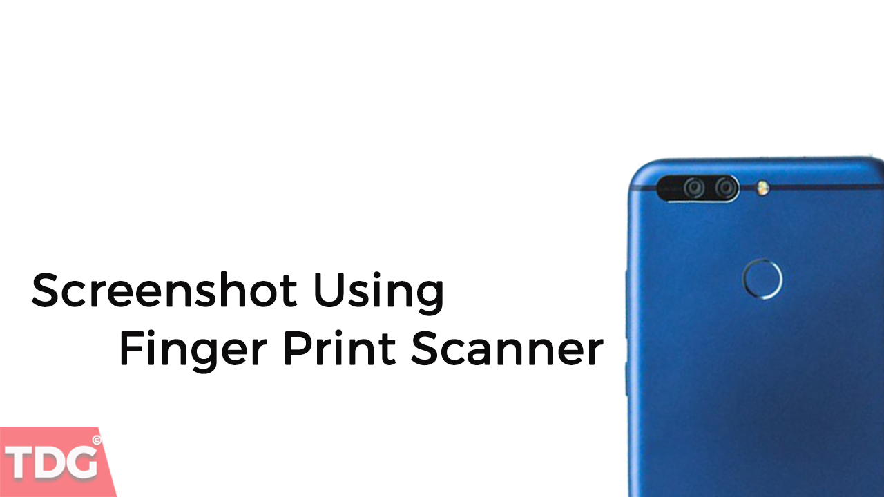 Honor 8 Pro Screenshot using Finger Print Scanner