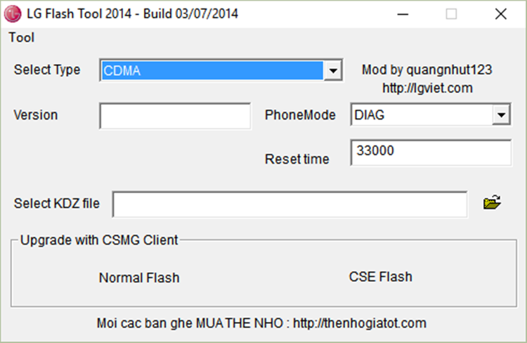 Flash LG Stock Firmware (.KDZ)