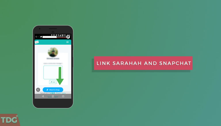 Link Sarahah and Snapchat