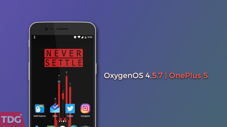 OxygenOS 4.5.7 for OnePlus 5