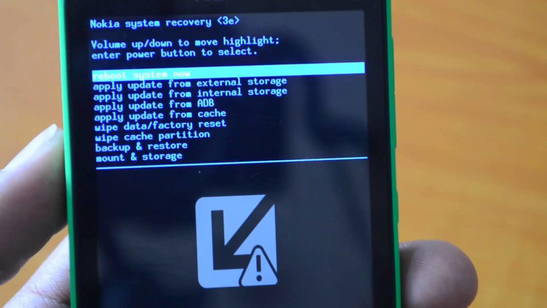 Android recovery что делать nokia