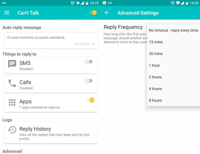 How to use automatic responses in WhatsApp when you are busy