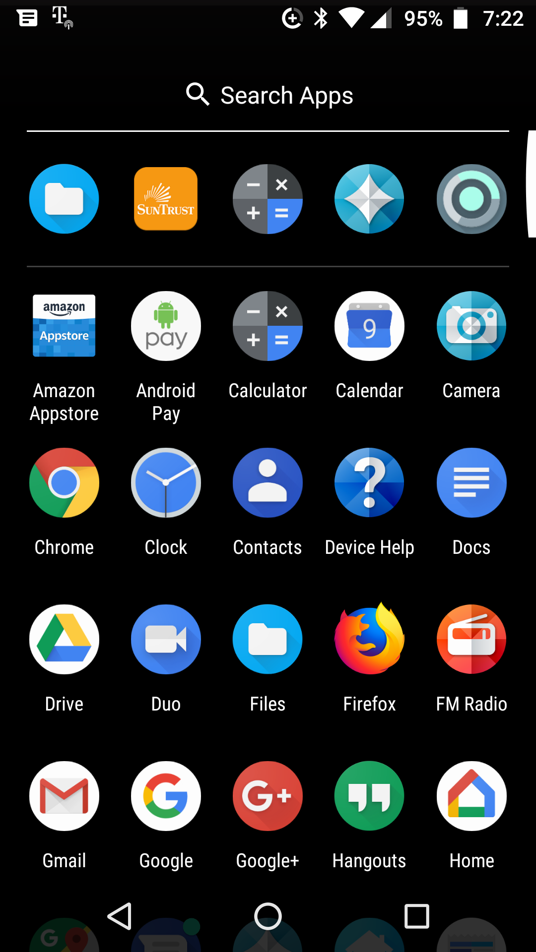 Dark Theme In Moto Launcher