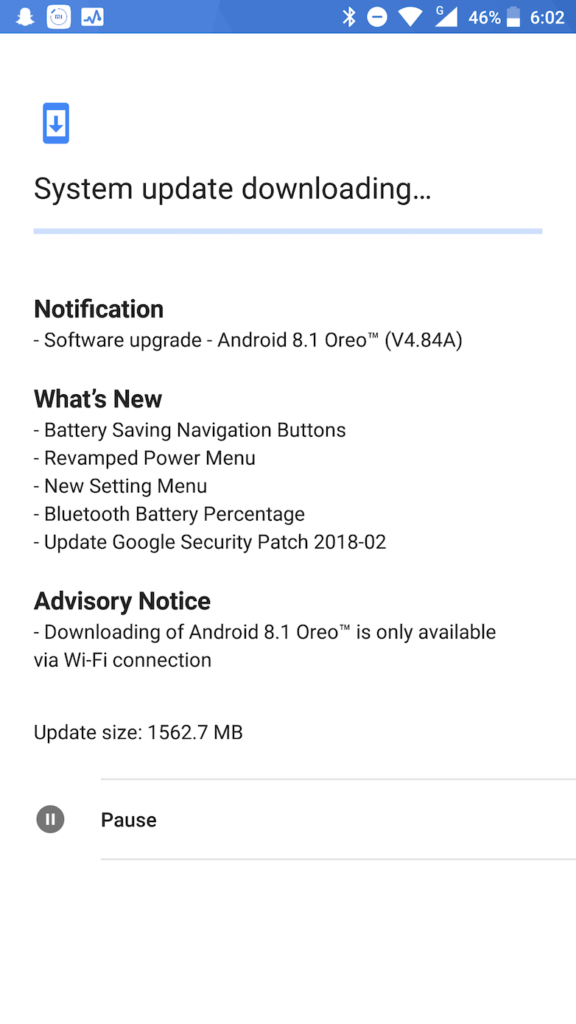 Nokia 8 Oreo Update V4.84A