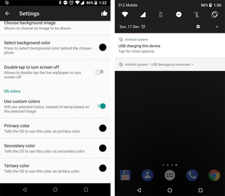 Dark 8 Mode Android