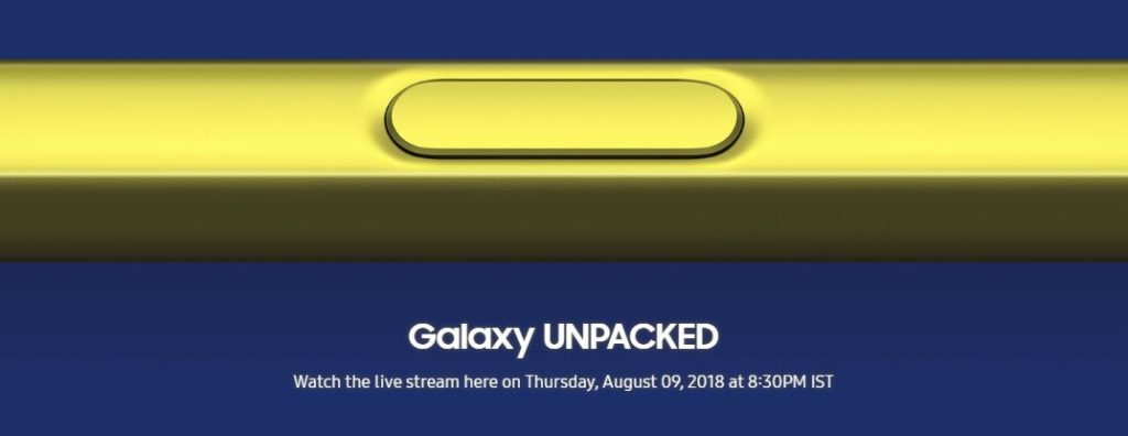 Samsung Galaxy Note 9 poster unveiled with S-Pen, super powerful Note