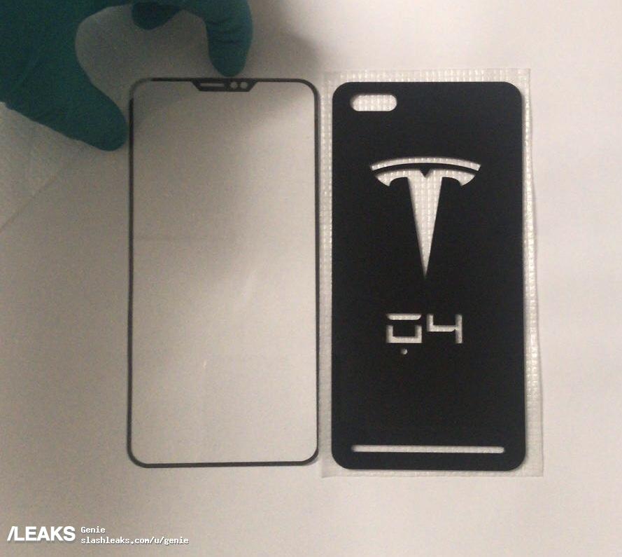 Tesla Quadra smartphone with notch front panel and dual rear camera back panel leaked online