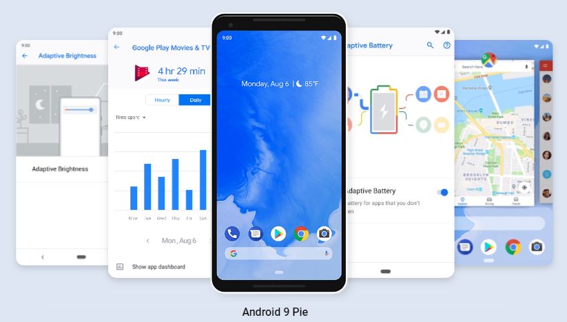 Download Android Pie Stock Wallpapers (18 Wallpapers) in QHD Resolution