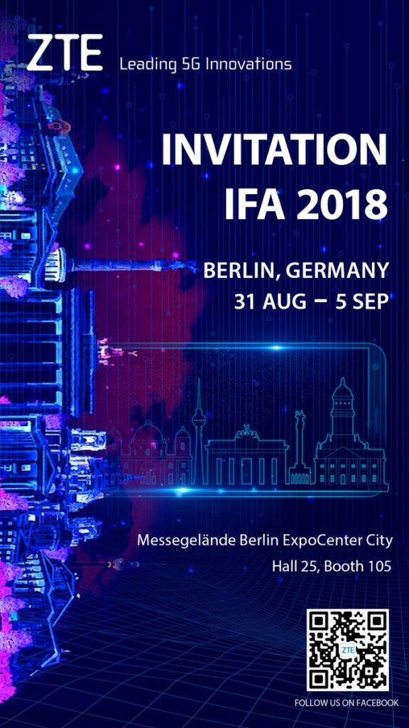 ZTE Axon 9 will launch on August 30 at IFA 2018 with 5G connectivity