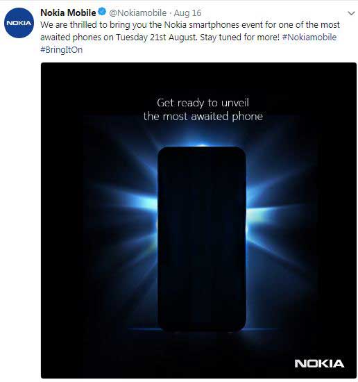 Nokia 9 is set for launch, teased online for August 21 - Most Awaited Phone