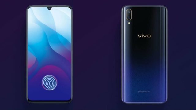 Vivo V11 Pro launched in India with Water Drop Notch and In-Display Fingerprint Scanner