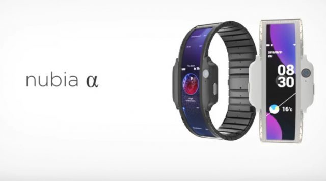 Nubia Alpha wearable smartphone unofficial teaser video surfaced online