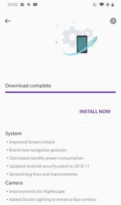 OnePlus 6T already gets a first OTA update with November security patch and OxygenOS 9.0.4