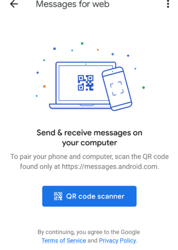 android send sms from computer