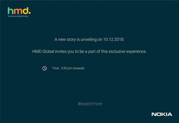 HMD Global sent the invitation for Nokia 8.1 launch in India on Dec 10
