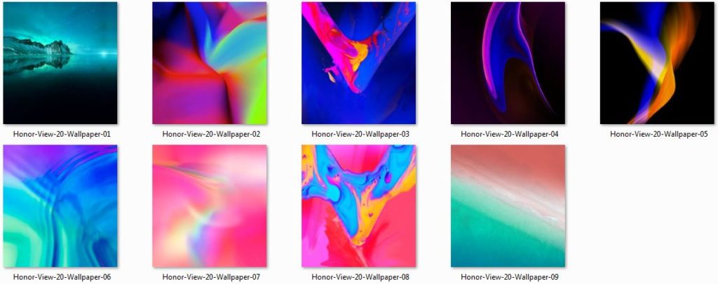 Download Honor View 20 Stock Wallpapers in QHD+ Resolution
