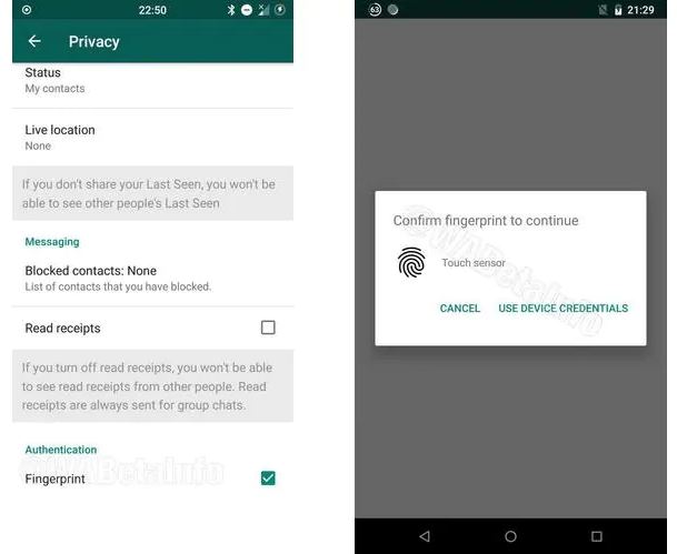 WhatsApp Beta for Android 2.19.3 coming soon: Fingerprint Authentication, Audio Picker and more
