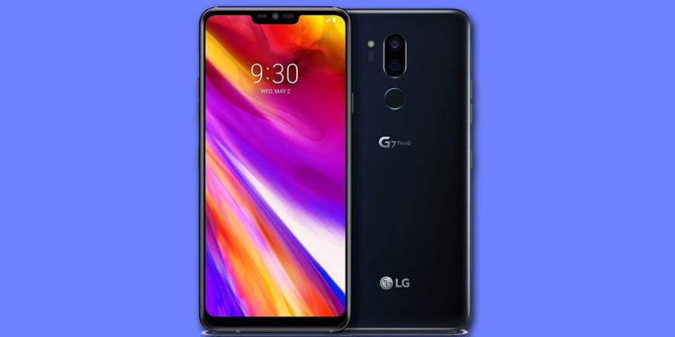 lg g7 thinq android pie