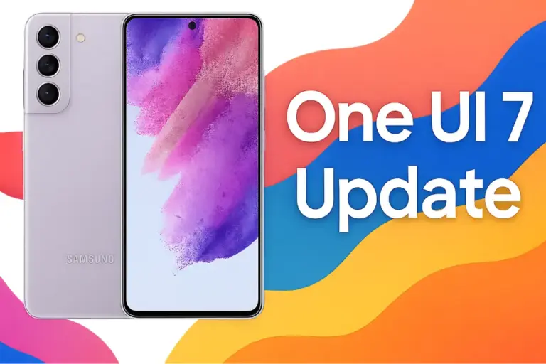 One UI 7 update is now live for Galaxy S21 FE