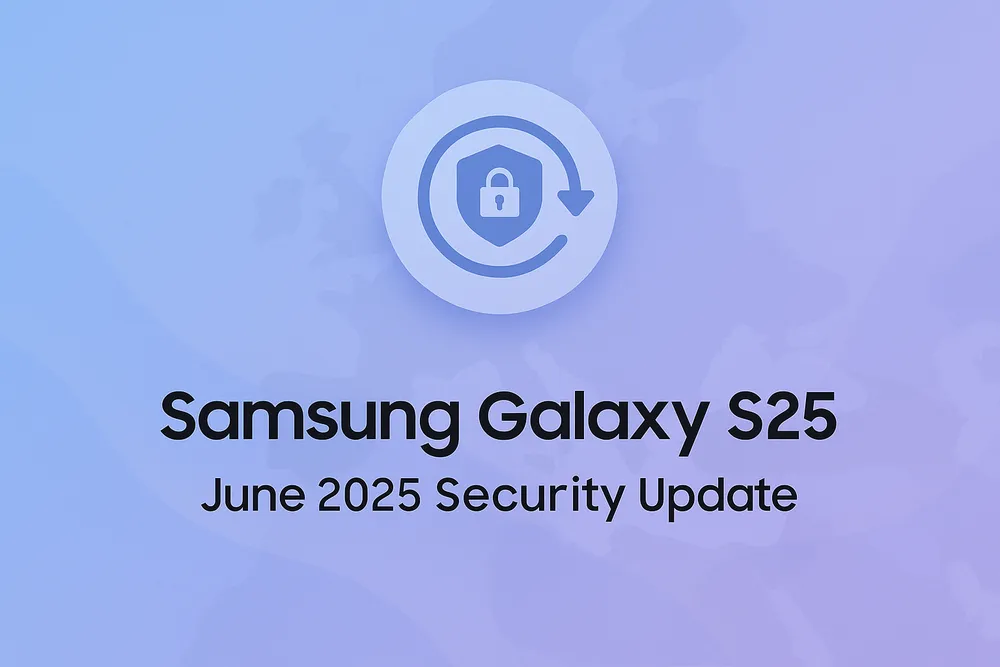 Samsung Galaxy S25 June 2025 security update live in Europe