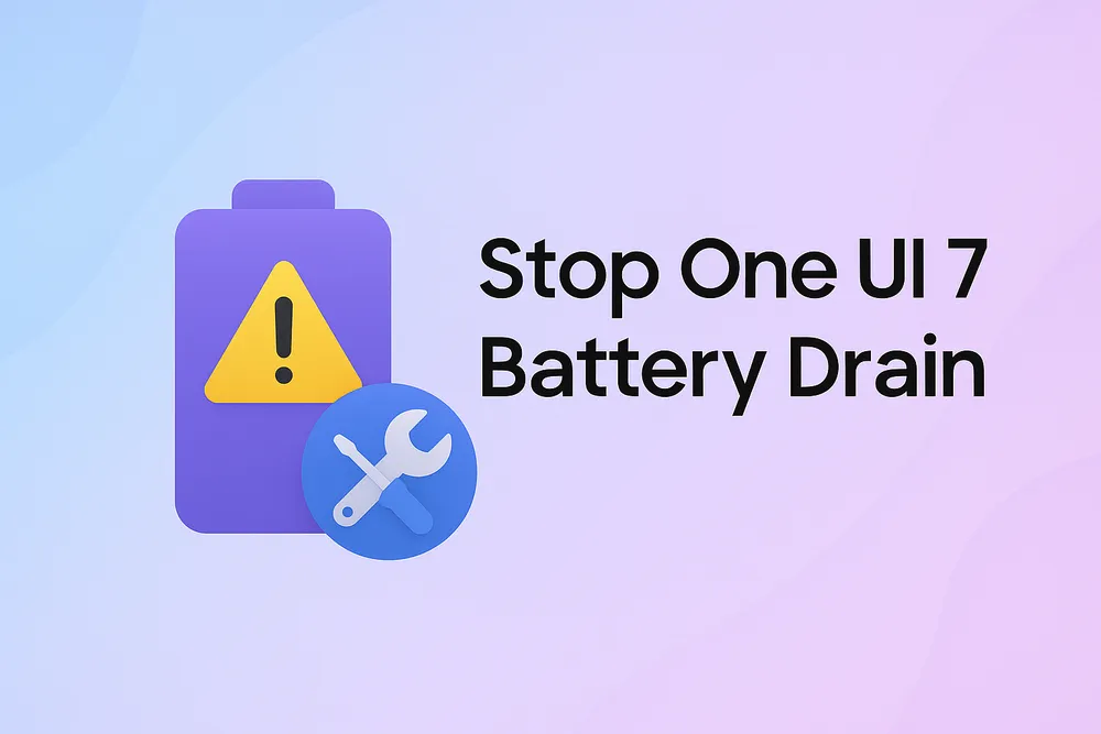 Stop One UI 7 Battery Drain with These Easy Fixes