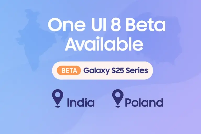 One UI 8 Beta now available on Galaxy S25 in India and Poland